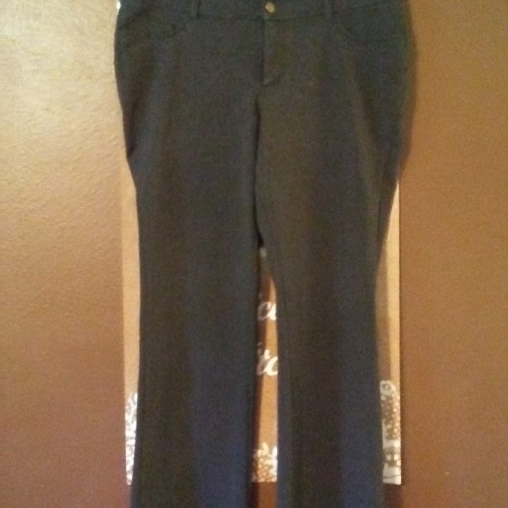 Gray Bootcut Pant